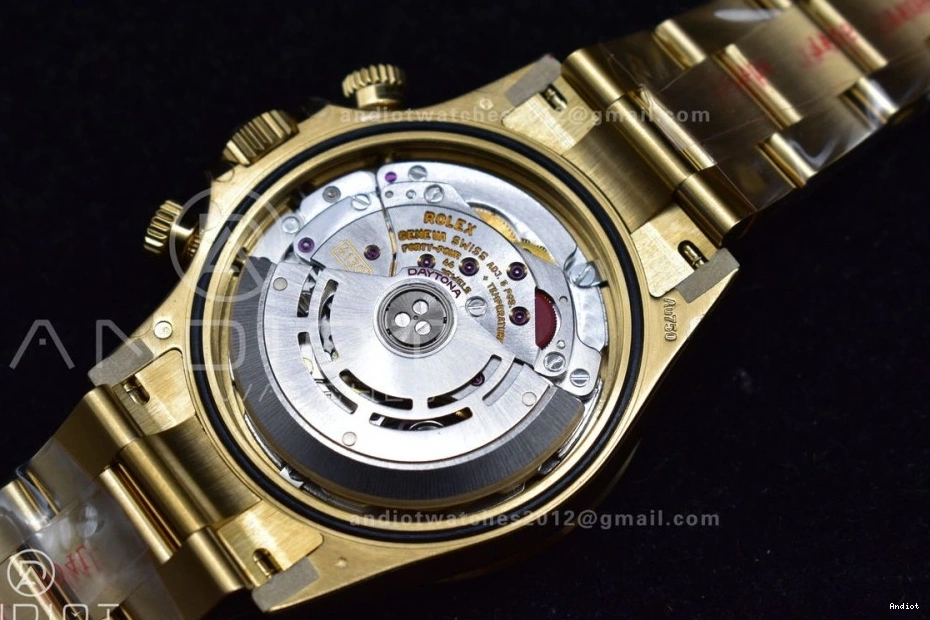 Edition Clean Best Black Dial YG On Daytona Bracelet 1:1 116508 YG SA4130 0408